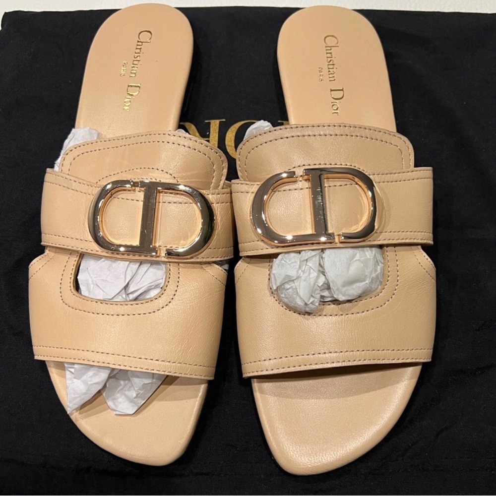 Inspired Tan Leather Sandal
